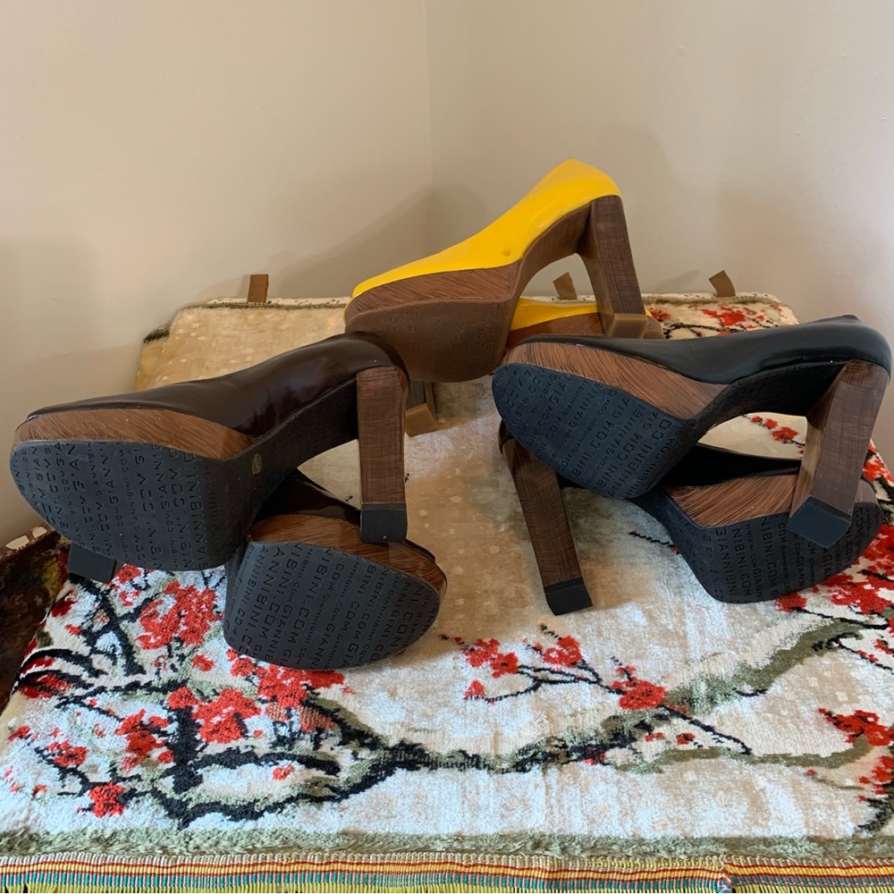 3 pair Gianni Bini Platform Heels - Picture 11 of 12